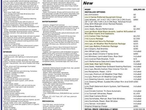 Used 2019 Cadillac CTS V w/ Carbon Fiber Package image 29