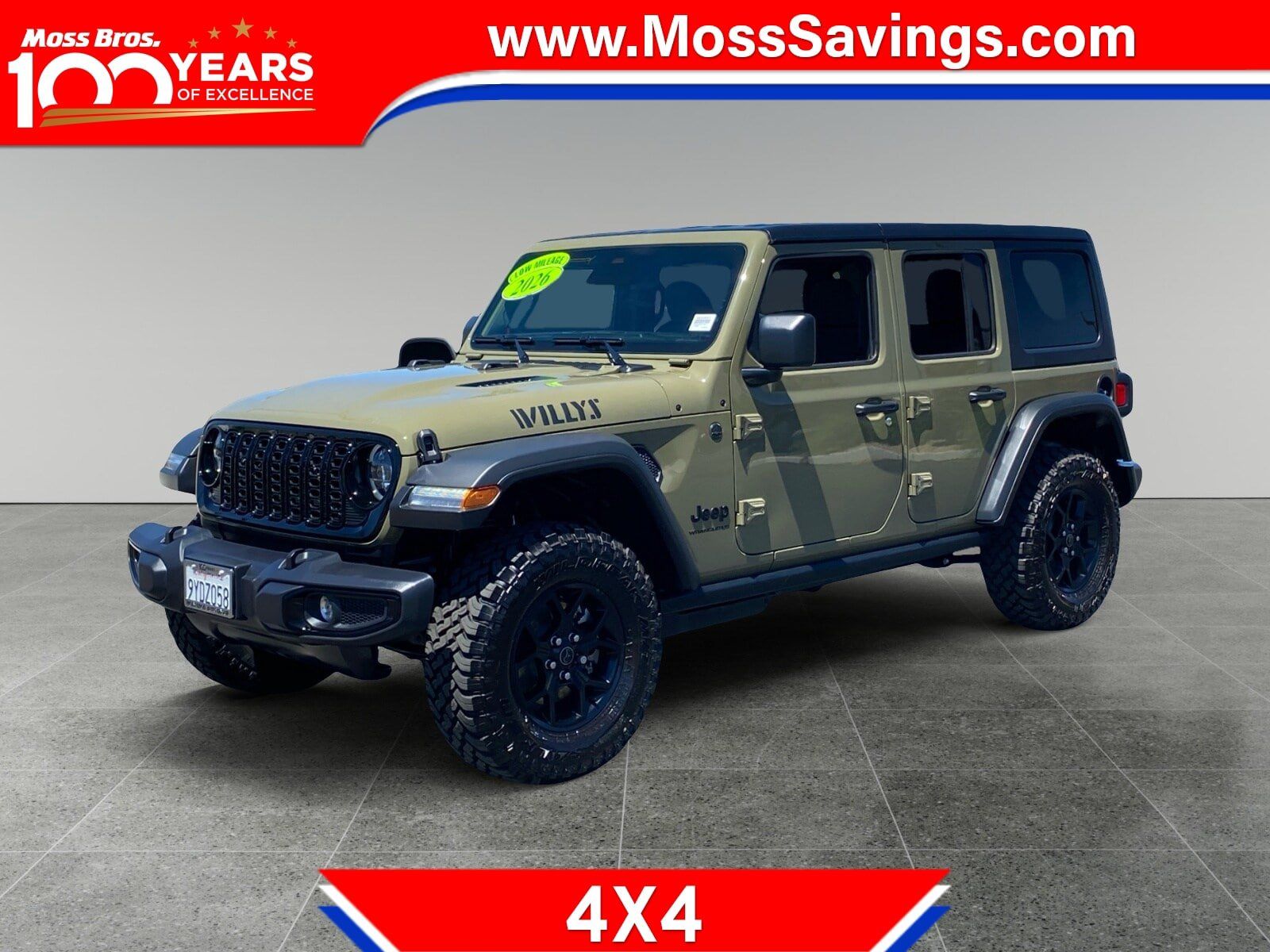 Used 2026 Jeep Wrangler Unlimited Sport AWD/4WD image 1