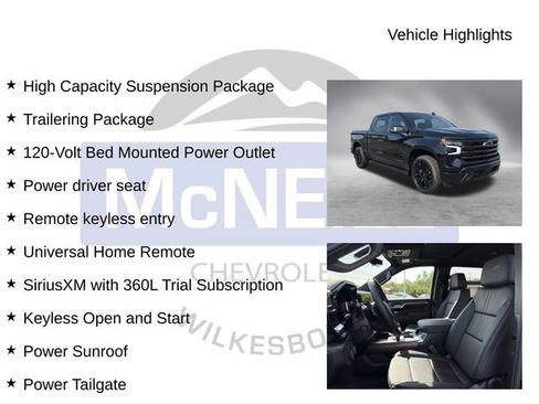 New 2026 Chevrolet Silverado 1500 High Country w/ High Country Premium Package AWD/4WD image 9