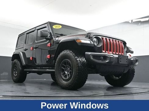 Used 2021 Jeep Wrangler Unlimited Rubicon w/ Xtreme Recon 35" Tire Package image 22