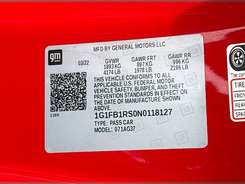 Used 2022 Chevrolet Camaro LT image 39