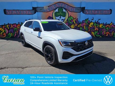 Certified 2025 Volkswagen Atlas Cross Sport SEL R-Line AWD/4WD image 1