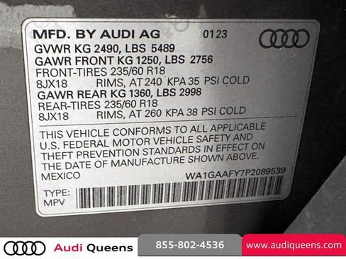 Certified 2023 Audi Q5 2.0T Premium w/ Convenience Package image 37