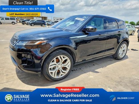 Used 2020 Land Rover Range Rover Evoque SE AWD/4WD image 1