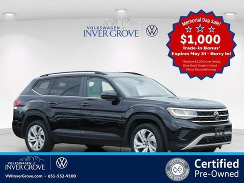 Certified 2023 Volkswagen Atlas SE AWD/4WD image 1