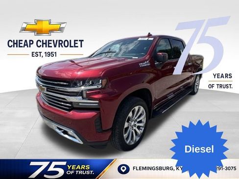 Used 2020 Chevrolet Silverado 1500 High Country w/ Technology Package AWD/4WD image 1