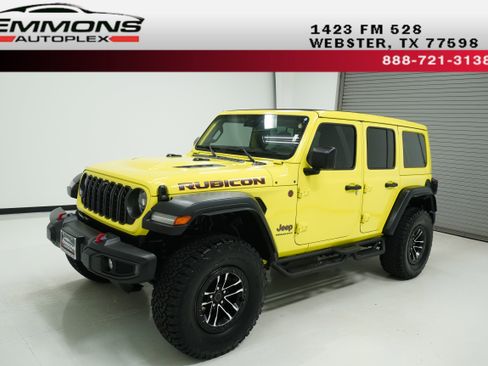 Used 2024 Jeep Wrangler Unlimited Rubicon w/ XTREMEE 35" Tire Package image 1
