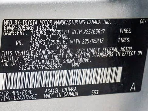 Certified 2017 Toyota RAV4 XLE image 43