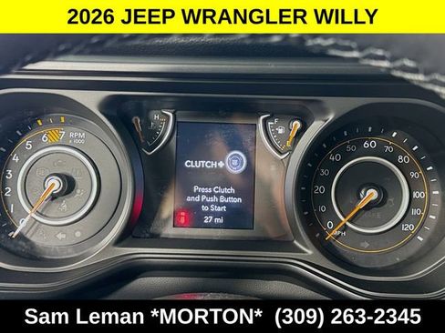 New 2026 Jeep Wrangler Willys image 12