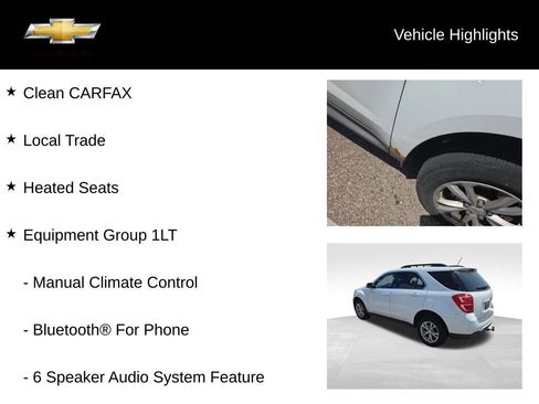 Used 2016 Chevrolet Equinox LT w/ Convenience Package AWD/4WD image 17