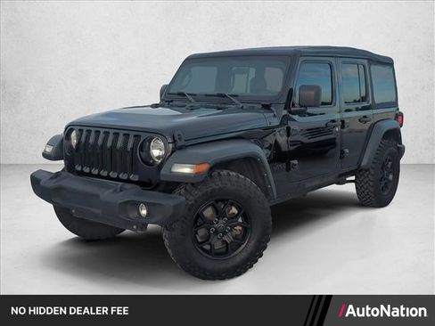Used 2022 Jeep Wrangler Unlimited Sport AWD/4WD image 1