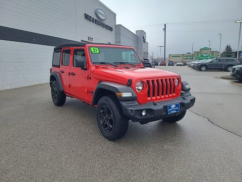 Used 2021 Jeep Wrangler Unlimited Sport AWD/4WD image 7