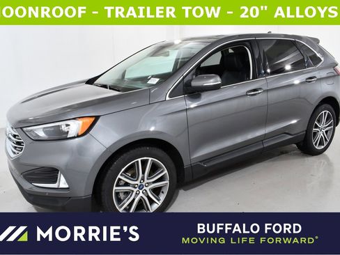Used 2022 Ford Edge Titanium w/ Class II Trailer Tow Package image 1