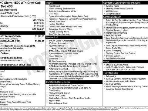 Used 2024 GMC Sierra 1500 AT4 w/ Technology Package AWD/4WD image 29