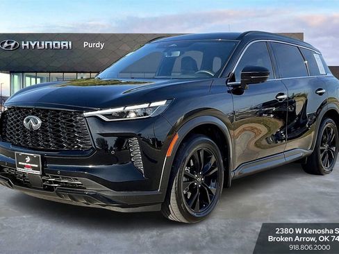 Used 2025 INFINITI QX60 Luxe w/ Black Edition image 1