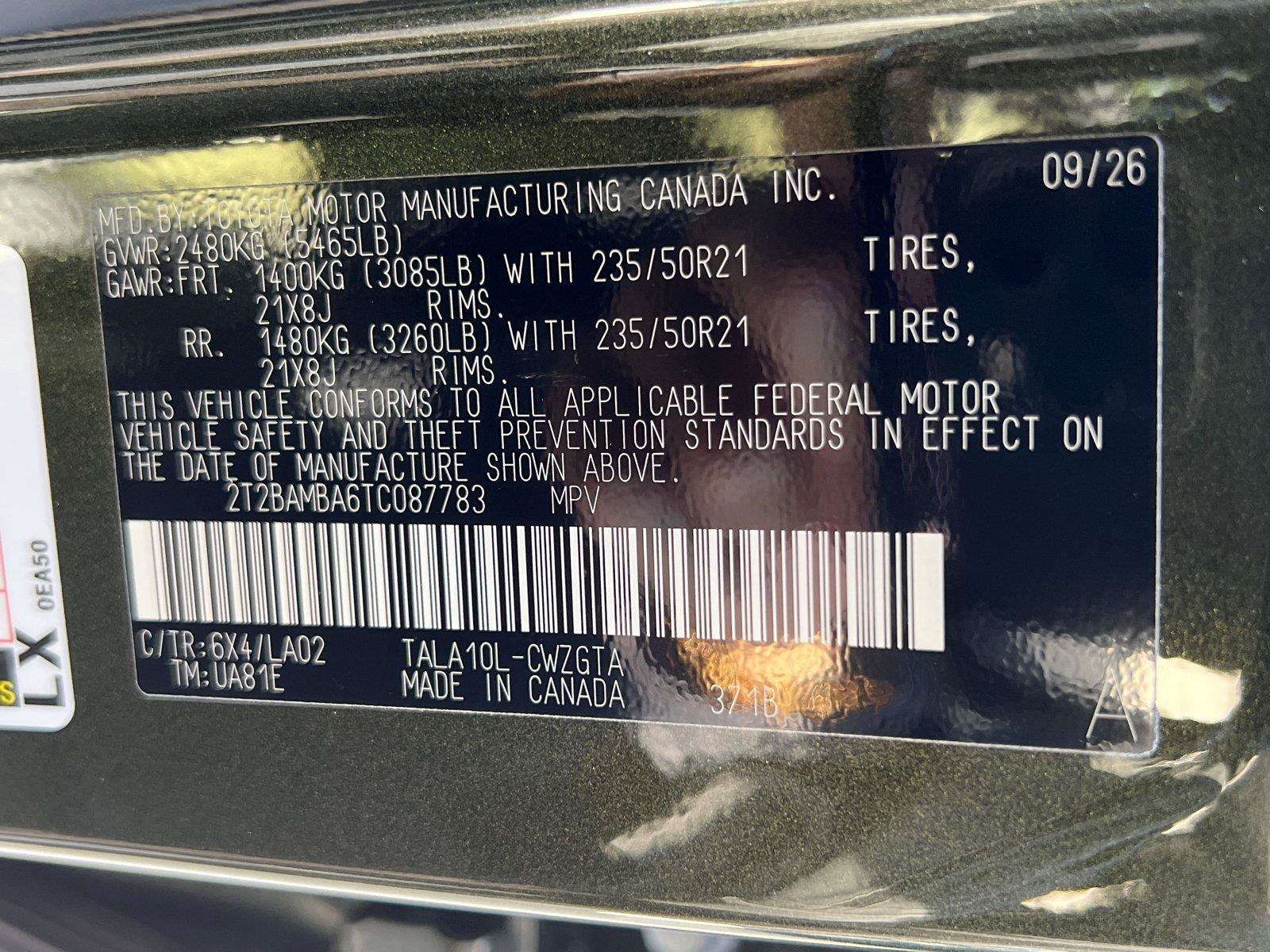 New 2026 Lexus RX 350 FWD image 26