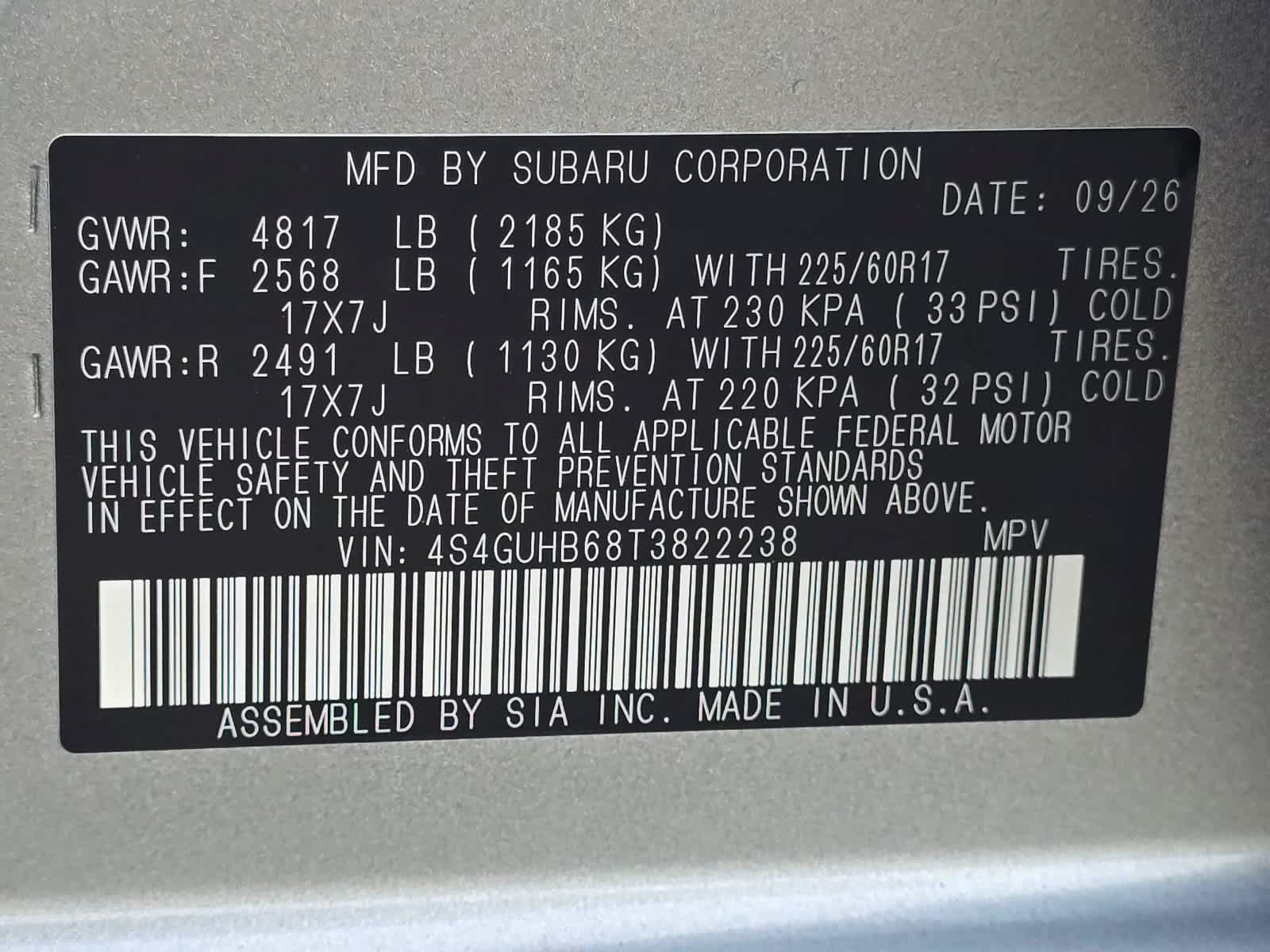 New 2026 Subaru Crosstrek 2.5i AWD/4WD image 30