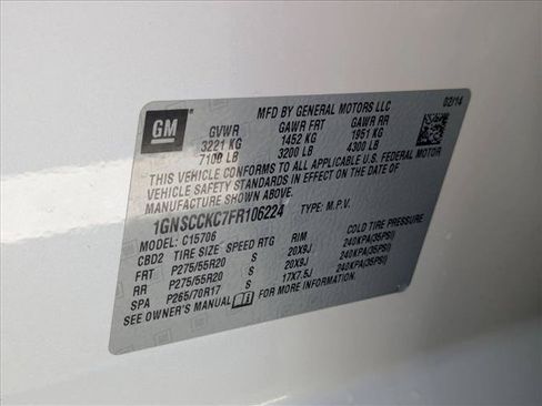 Used 2015 Chevrolet Tahoe LTZ RWD image 29