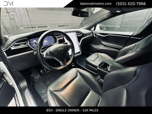 Used 2015 Tesla Model S 85D AWD/4WD image 16