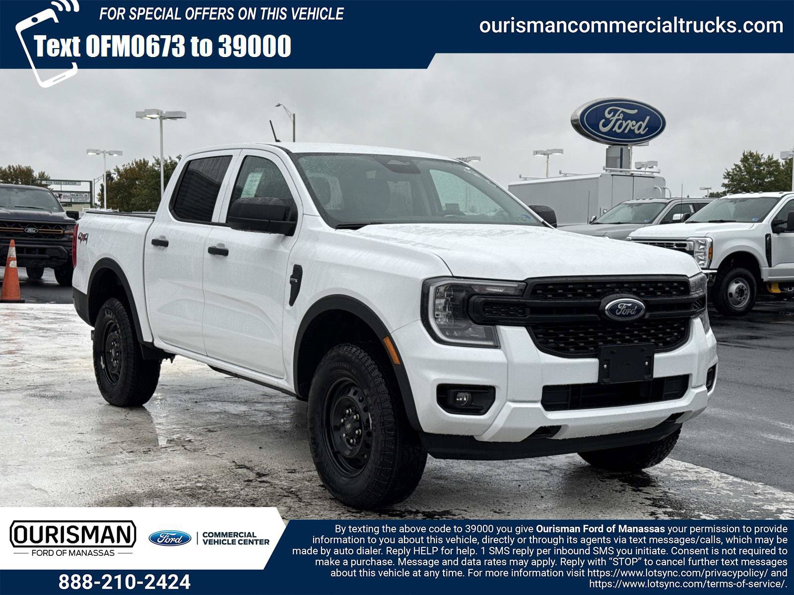 New 2026 Ford Ranger XL w/ Trailer Tow Package AWD/4WD image 1