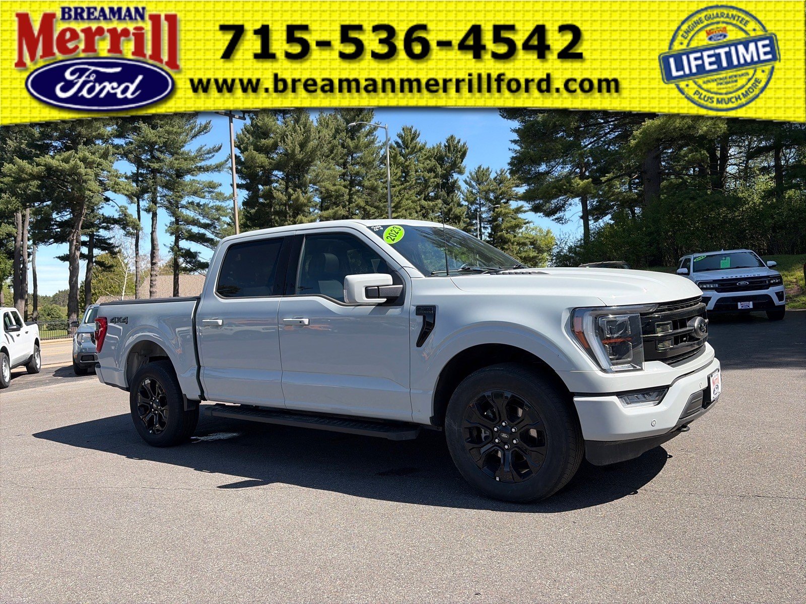 Used 2023 Ford F150 Lariat w/ Equipment Group 502A High AWD/4WD image 1