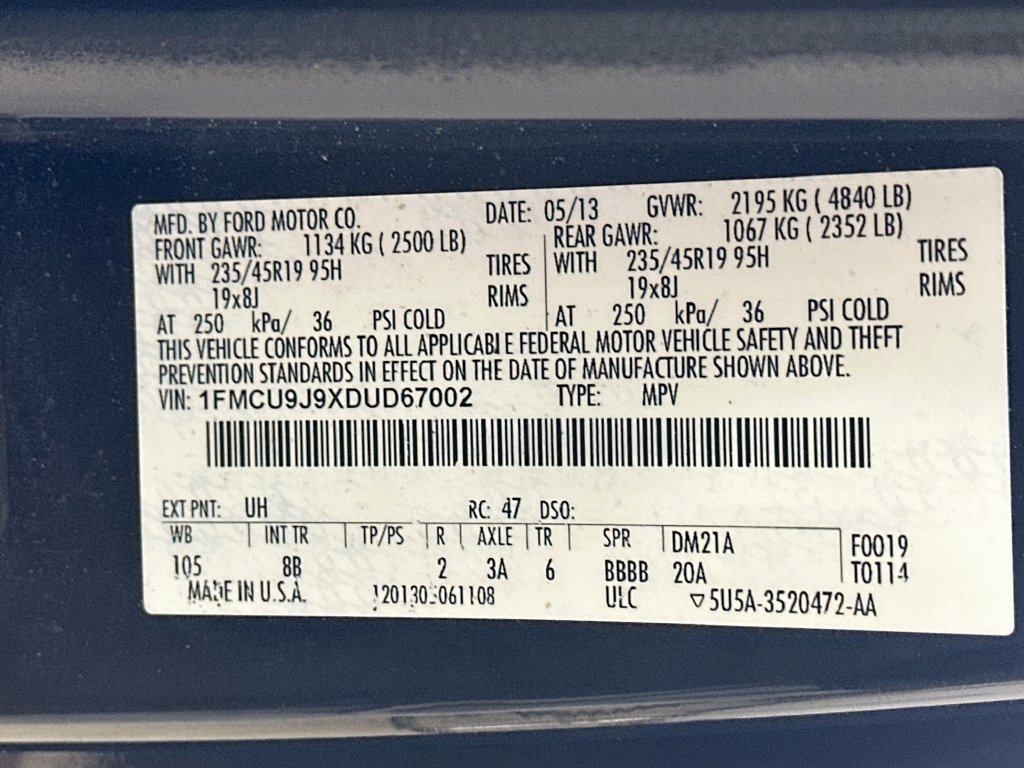 Used 2013 Ford Escape Titanium AWD/4WD image 41