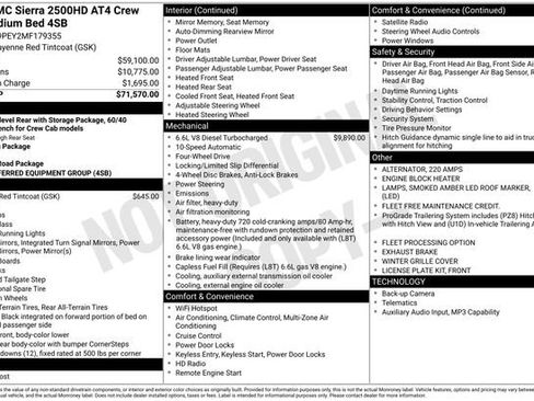 Used 2021 GMC Sierra 2500 AT4 AWD/4WD image 1