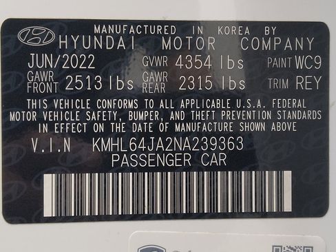 Used 2022 Hyundai Sonata SEL FWD image 33