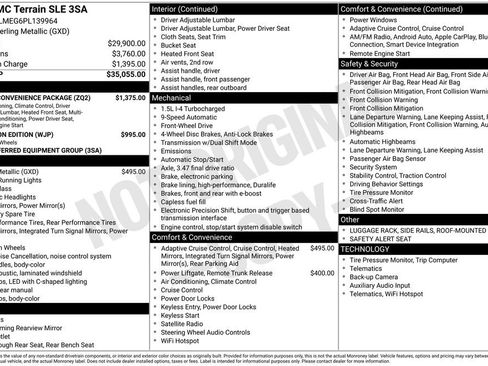 Used 2023 GMC Terrain SLE w/ Driver Convenience Package FWD image 4