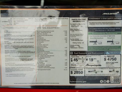 Used 2025 McLaren Artura Spider image 24