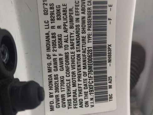 Used 2021 Honda Civic EX-L image 29