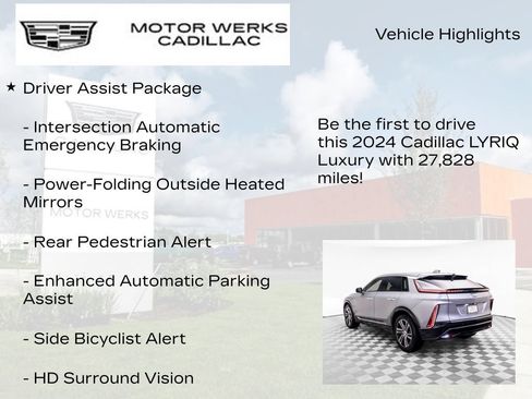 Certified 2024 Cadillac Lyriq Luxury AWD/4WD image 7