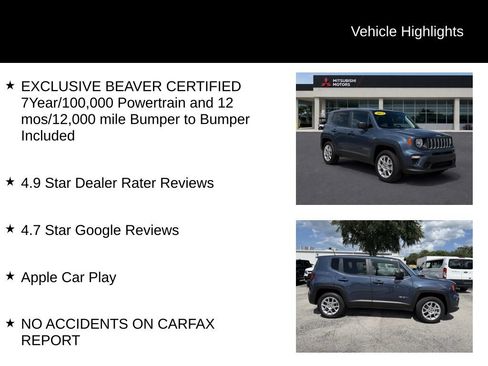 Used 2023 Jeep Renegade Latitude AWD/4WD image 5