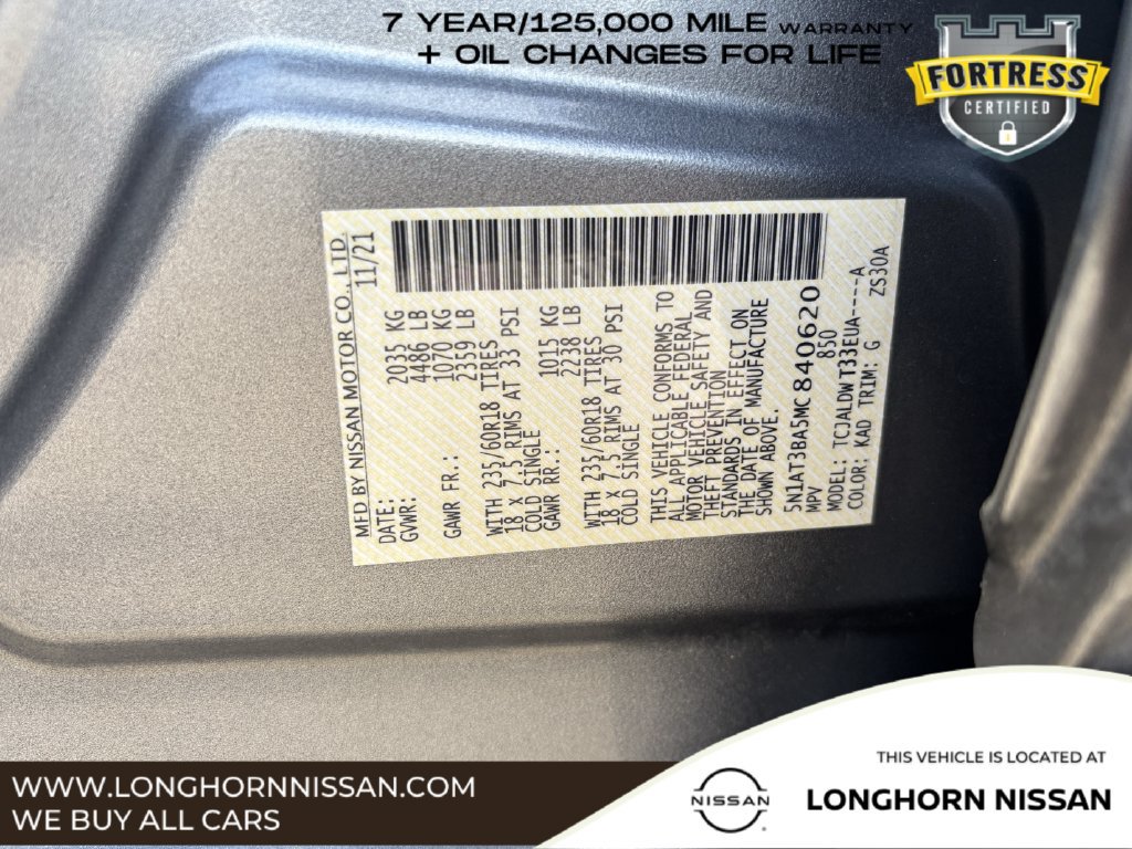 Used 2021 Nissan Rogue SV FWD image 27