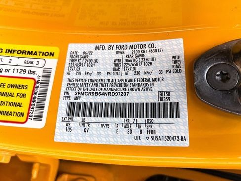 Used 2022 Ford Bronco Sport Big Bend w/ Convenience Package image 40