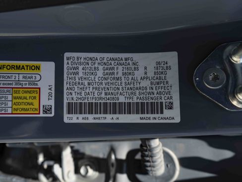 Used 2024 Honda Civic Touring image 47