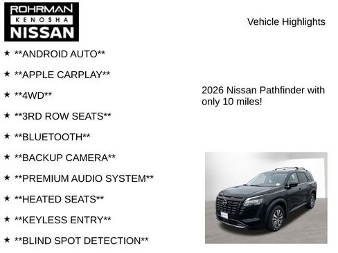 New 2026 Nissan Pathfinder SL image 7