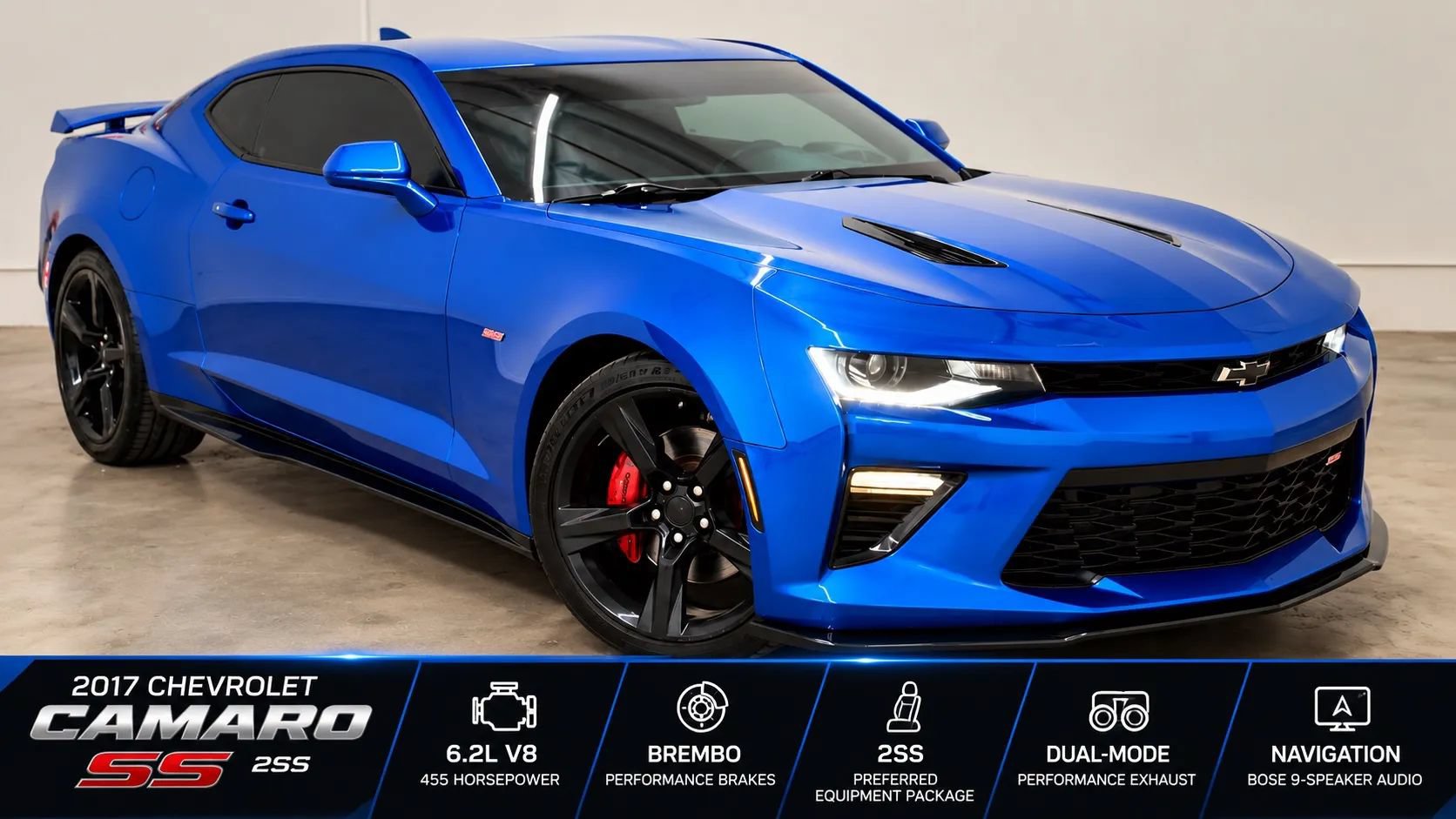 Used 2017 Chevrolet Camaro SS RWD image 1