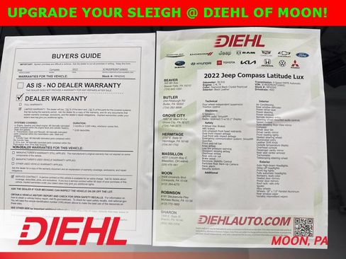 Certified 2022 Jeep Compass Latitude image 8