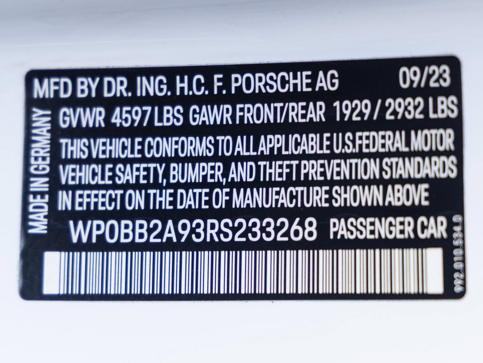 Certified 2024 Porsche 911 Targa 4S AWD/4WD image 36