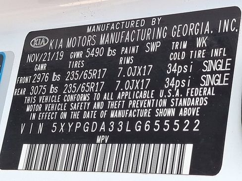 Used 2020 Kia Sorento LX AWD/4WD image 26