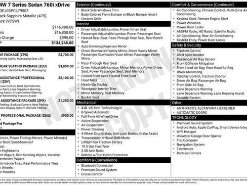 Used 2023 BMW 760i xDrive w/ Executive Package image 24