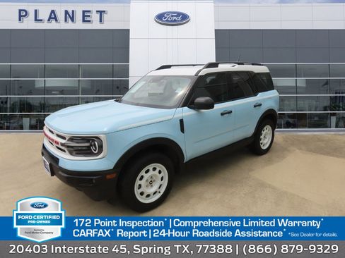 Certified 2024 Ford Bronco Sport Heritage w/ Heritage Convenience Package AWD/4WD image 1