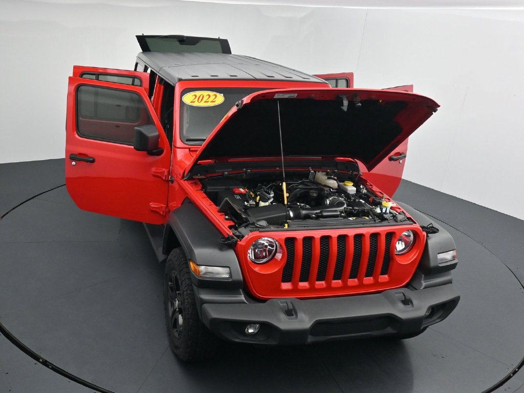 Used 2022 Jeep Wrangler Unlimited Sport AWD/4WD image 43