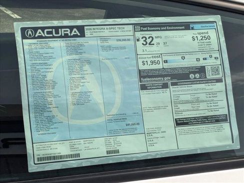 New 2026 Acura Integra A-Spec FWD image 19