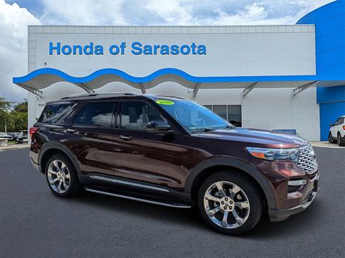 Used 2020 Ford Explorer Platinum w/ Premium Technology Package image 1