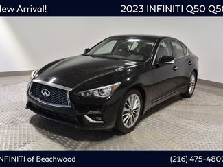 Used 2023 INFINITI Q50 Luxe w/ Cargo Package video 1