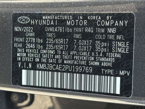 Used 2023 Hyundai Tucson SEL AWD/4WD image 15