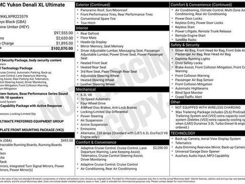 Used 2023 GMC Yukon XL Denali Ultimate image 32