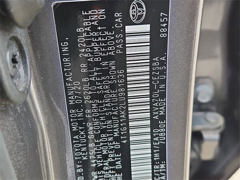 Used 2020 Toyota Camry SE image 31